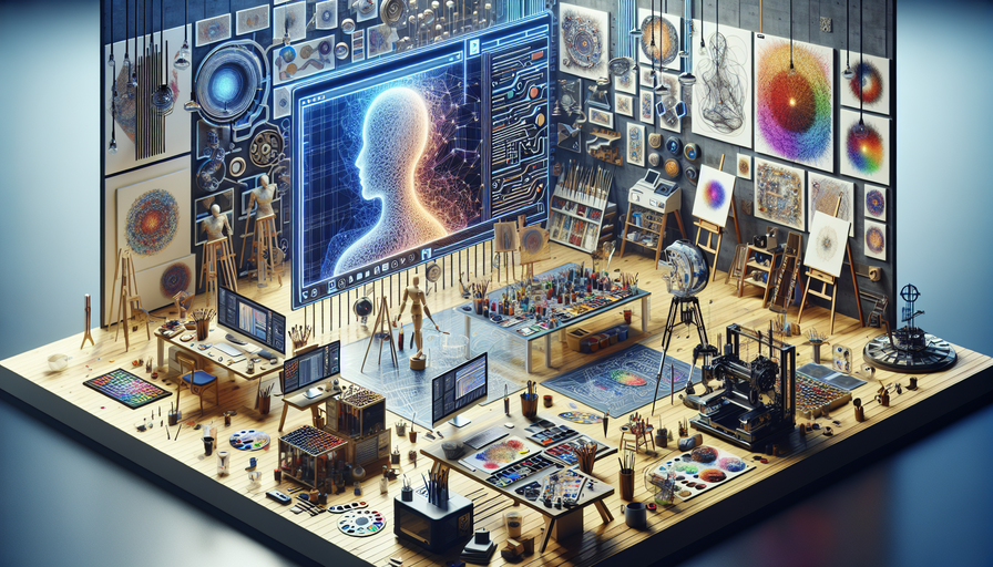 Photo of Generate AI Artwork Online